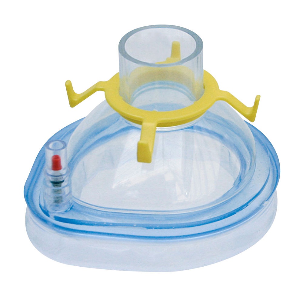 [VBM 3540203] Einmal-Beatmungsmaske mit belüftbarem Kissen, Gr. 3 Kinder