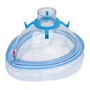 Einmal-Beatmungsmaske mit belüftbarem Kissen, Gr. 6 Erwachsene groß