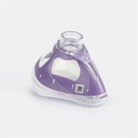 Bi-Maske Gr. 5 für Erwachsene, mittel 22 mm I.D., violett, mit Silikonlippe