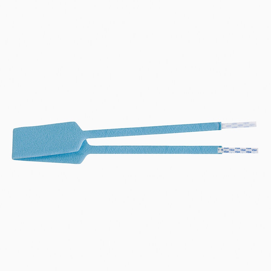 [VBM 400005011] Einmal-Tracheostomie-Halsband blau für Kinder und Babys, Länge: 355 mm