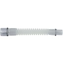 Gänsegurgel mit geradem Konnektor, Silikon