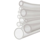 Silikonschlauch glatt / transparent I.D. 1,0 mm, A.D. 2 mm (25 mtr.)