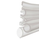Silikonschlauch glatt / transparent, (5)