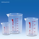 Griffinbecher, PMP Gedruckte rote Skala, 400 ml