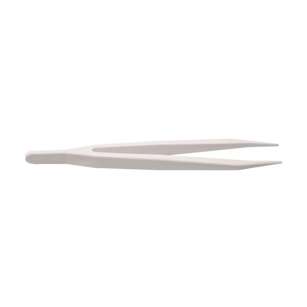 Pinzette, PMP, weiß, spitz, elastisch Länge 145 mm
