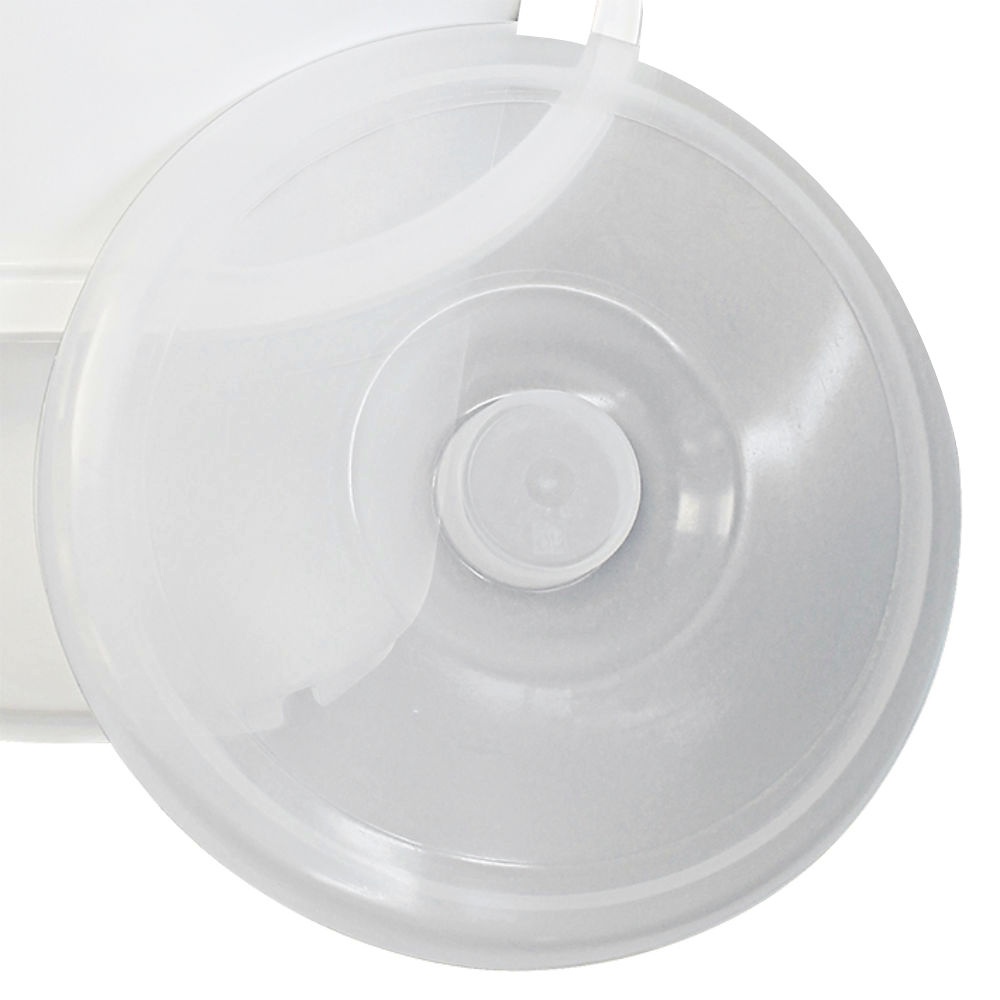 Deckel transparent, PE-LD Für 10 Liter Eimer 96393