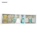 Injektionsmaterial-Spender schmal Weiß