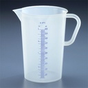 Messkanne 2000 ml, opak transparent