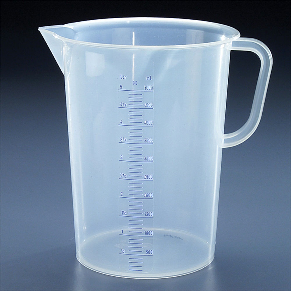 [WAL 1019.800] Messkanne 5000 ml, opak transparent