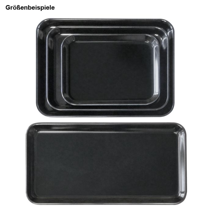 Instrumententablett x 17 mm, schwarz