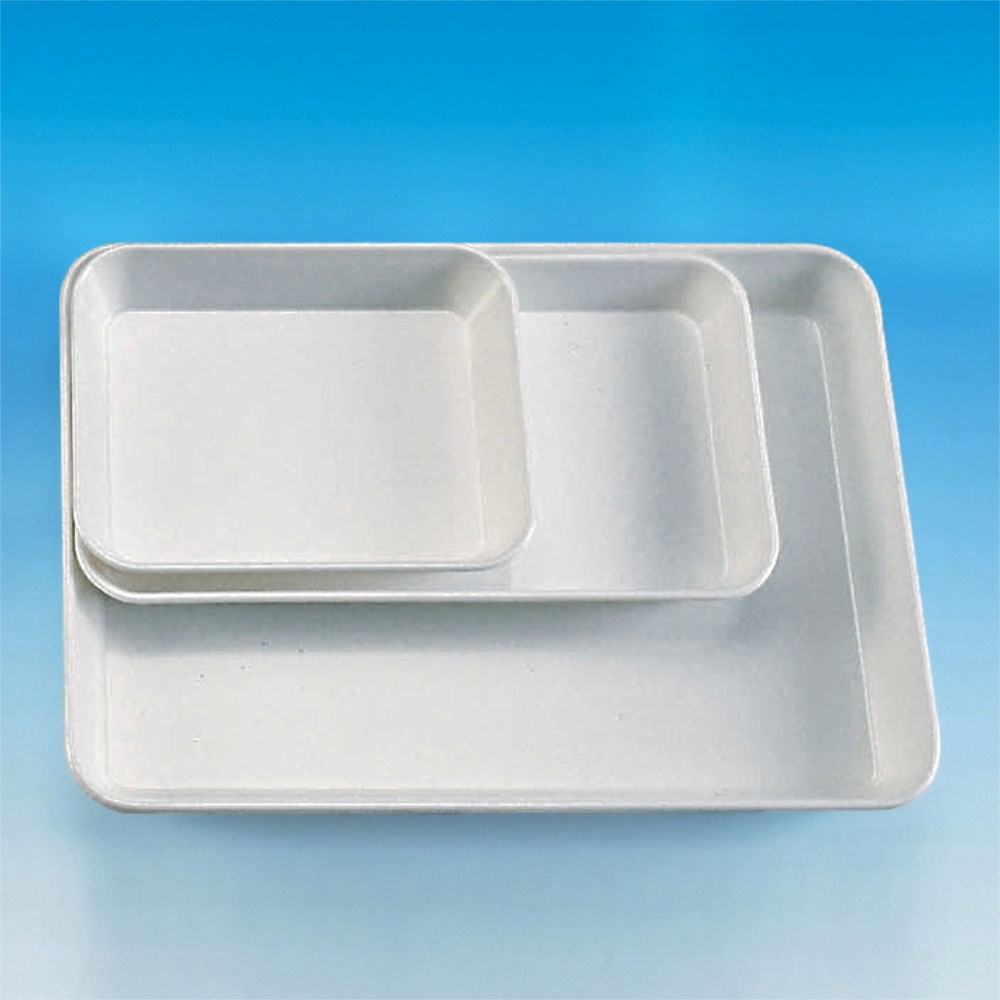 Instrumentenschale 190 x 150 x 40 mm Hoher Rand, weiß