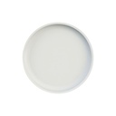 Teller flach Ø 24,1 cm, weiß