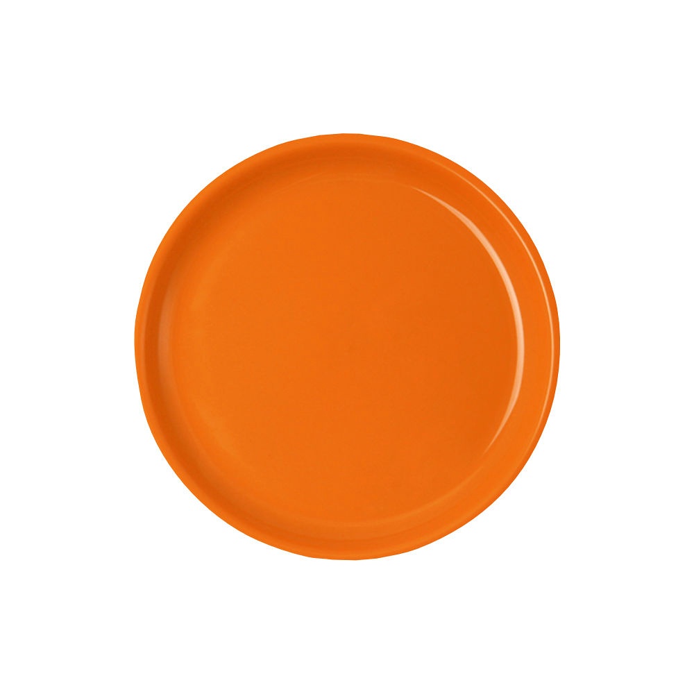 [WAL 1947.746] Teller flach Ø 24,1 cm, orange