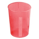 Schnabelbecher Unterteil Rot transluzent