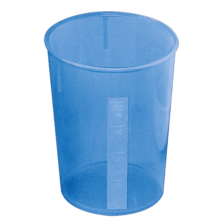 Schnabelbecher Unterteil Blau transluzent