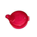 Schnabelbecher Oberteil 12 mm Rot transluzent