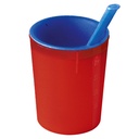 Medizinische Trinkhilfe rot-blau 200 ml