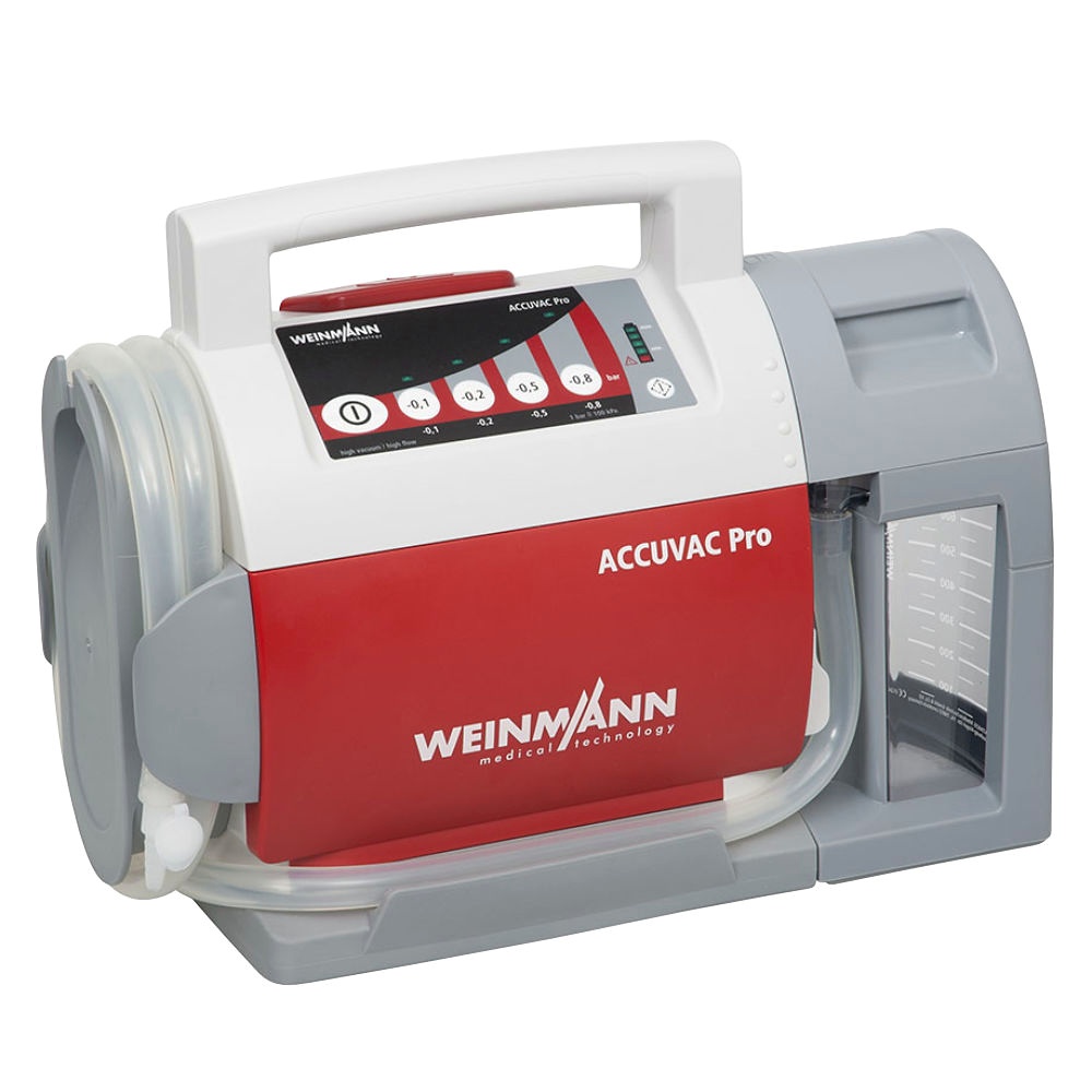 [WEI 11620] ACCUVAC Pro Absaugpumpe Mit Mehrwegbehältersystem