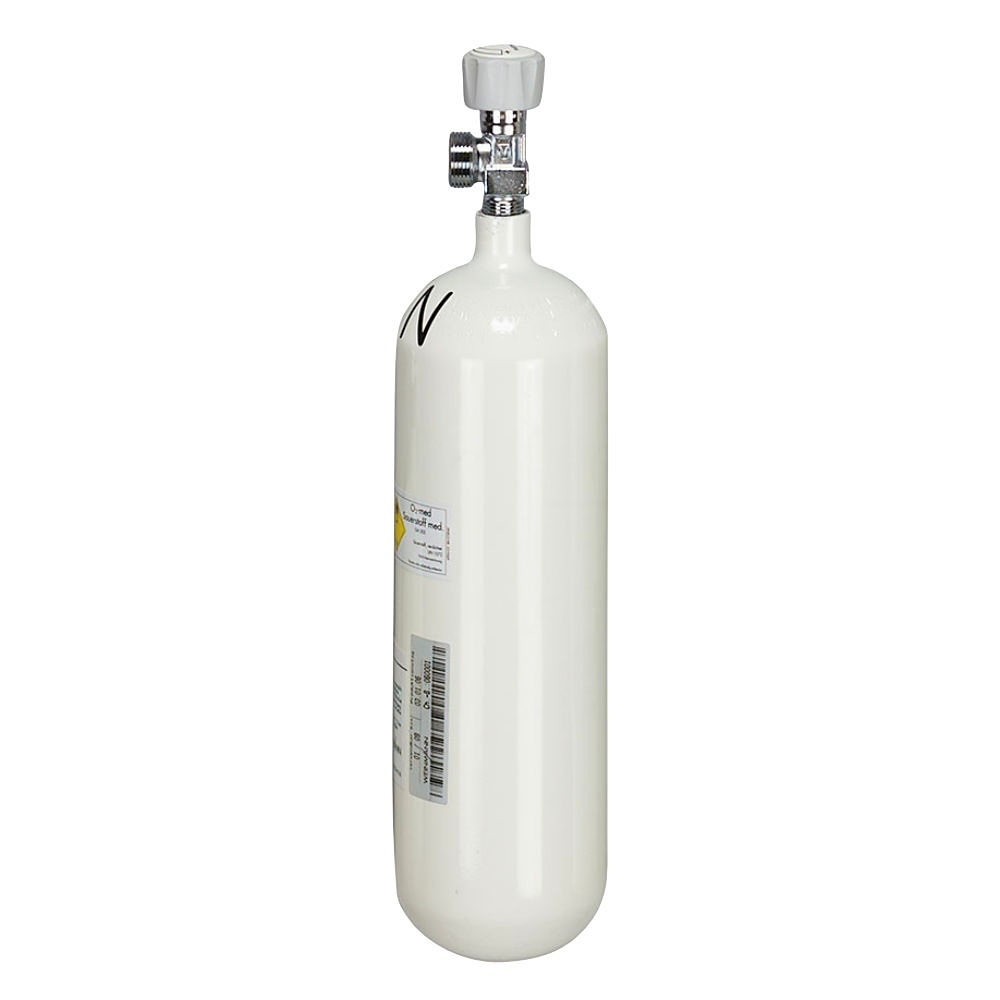 Sauerstoff-Flasche, leer 2,0 Ltr. G 3/4, 200 bar