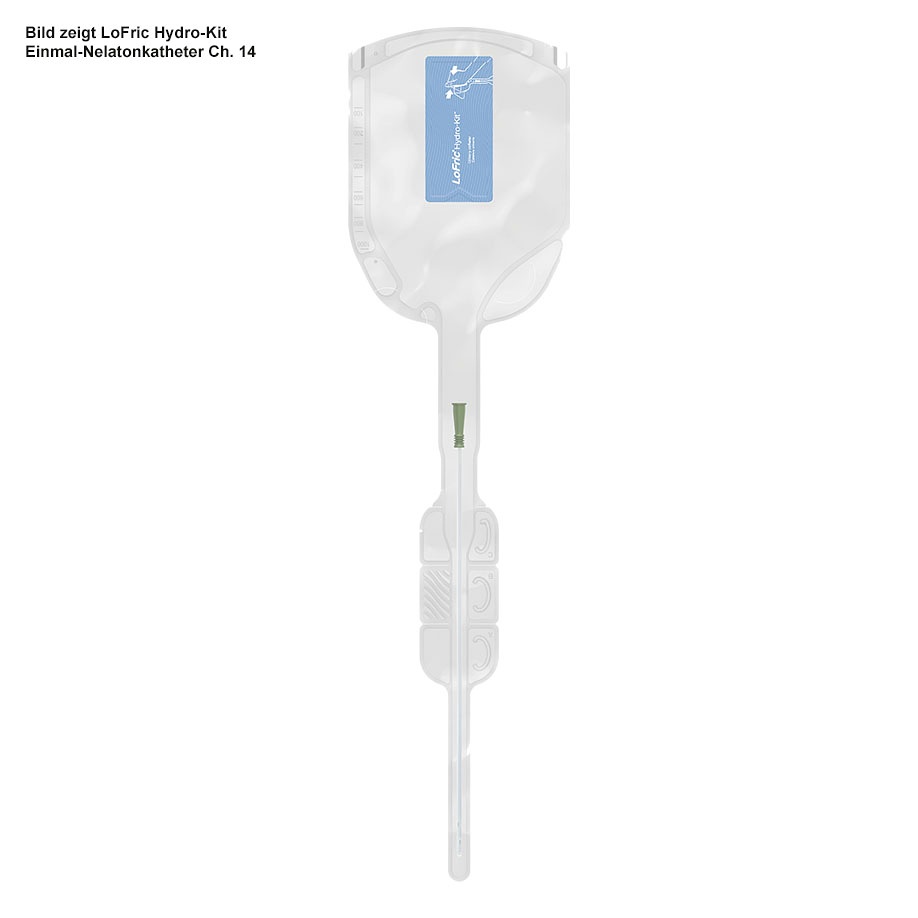 LoFric Hydro-Kit Einmal-Nelatonkatheter Ch. 08, 40 cm, steril (30 Stck.)