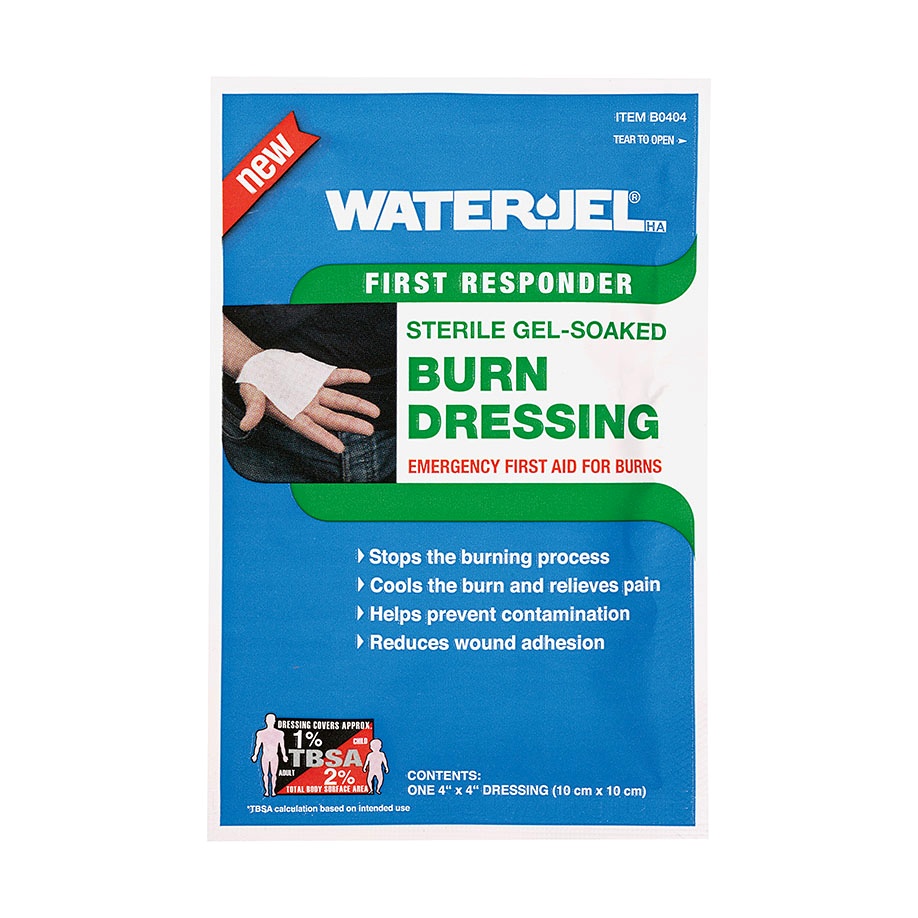 [WEM 140040] Water Jel HA First Responder Kompresse 10 x 10 cm, steril