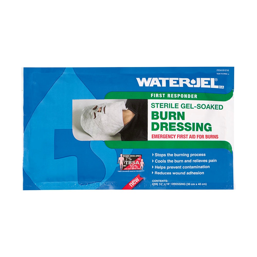 Water Jel HA First Responder Gesichtskompresse 30 x 40 cm, steril