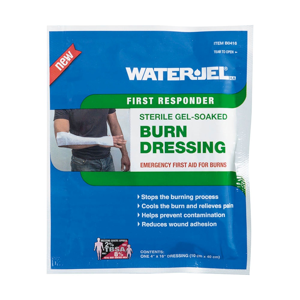 [WEM 140060] Water Jel HA First Responder Kompresse 10 x 40 cm, steril