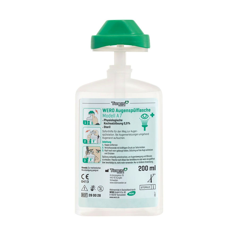 [WEM 280028] Wero-Augenspülflasche Modell A7 Steril 200 ml