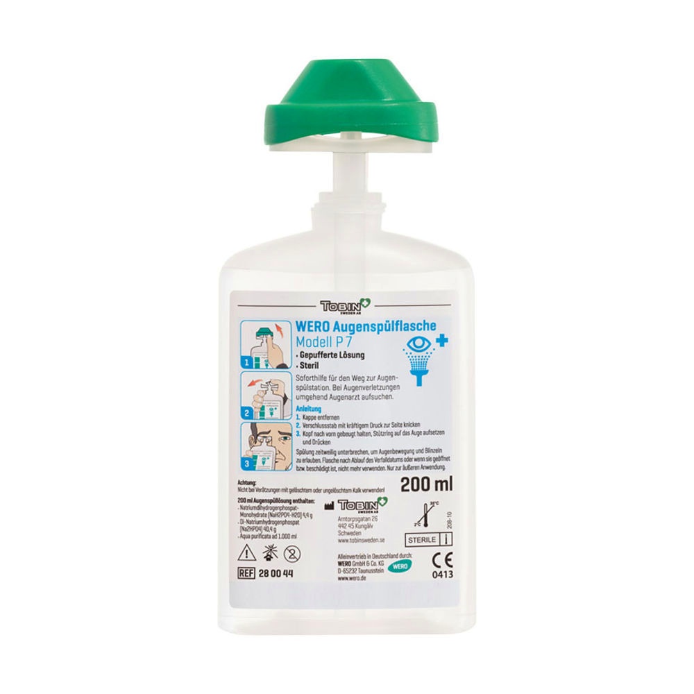 [WEM 280044] Wero-Augenspülflasche Modell P7 Steril 200 ml