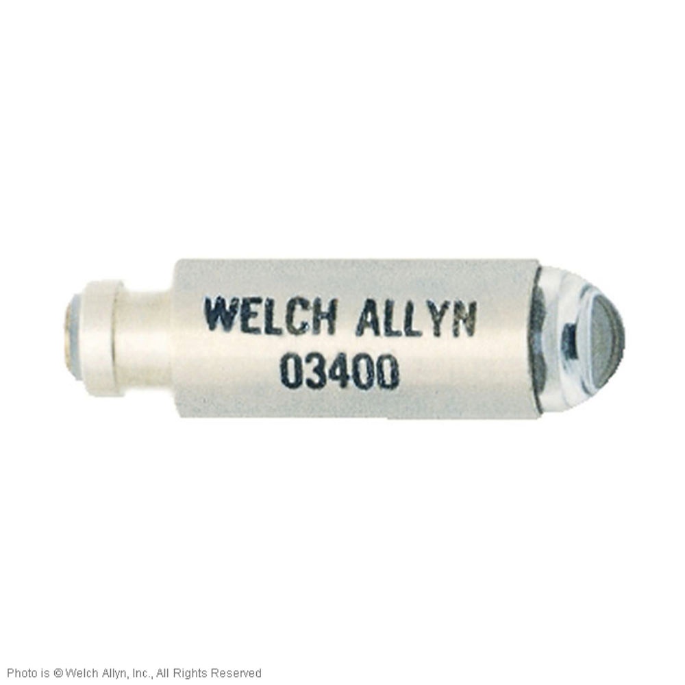 [WLA 03400-U] Ersatzlampe 2,5 V Für Otoskop 21111, Adapter 73550