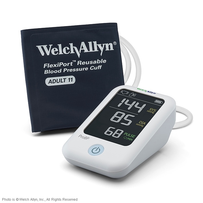 [WLA 2000] ProBP 2000 digitales Blutdruckmessgerät Mit 1-Schlauch FlexiPort-Manschette