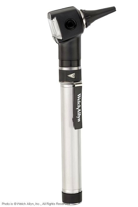 PocketScope Otoskop Set inkl. Handgriff 2,5 V mit Batterien Größe AA