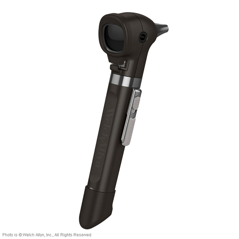 [WLA 22870-BLK] Pocket LED Otoskop 2,5 V onyxschwarz Inkl. Handgriff