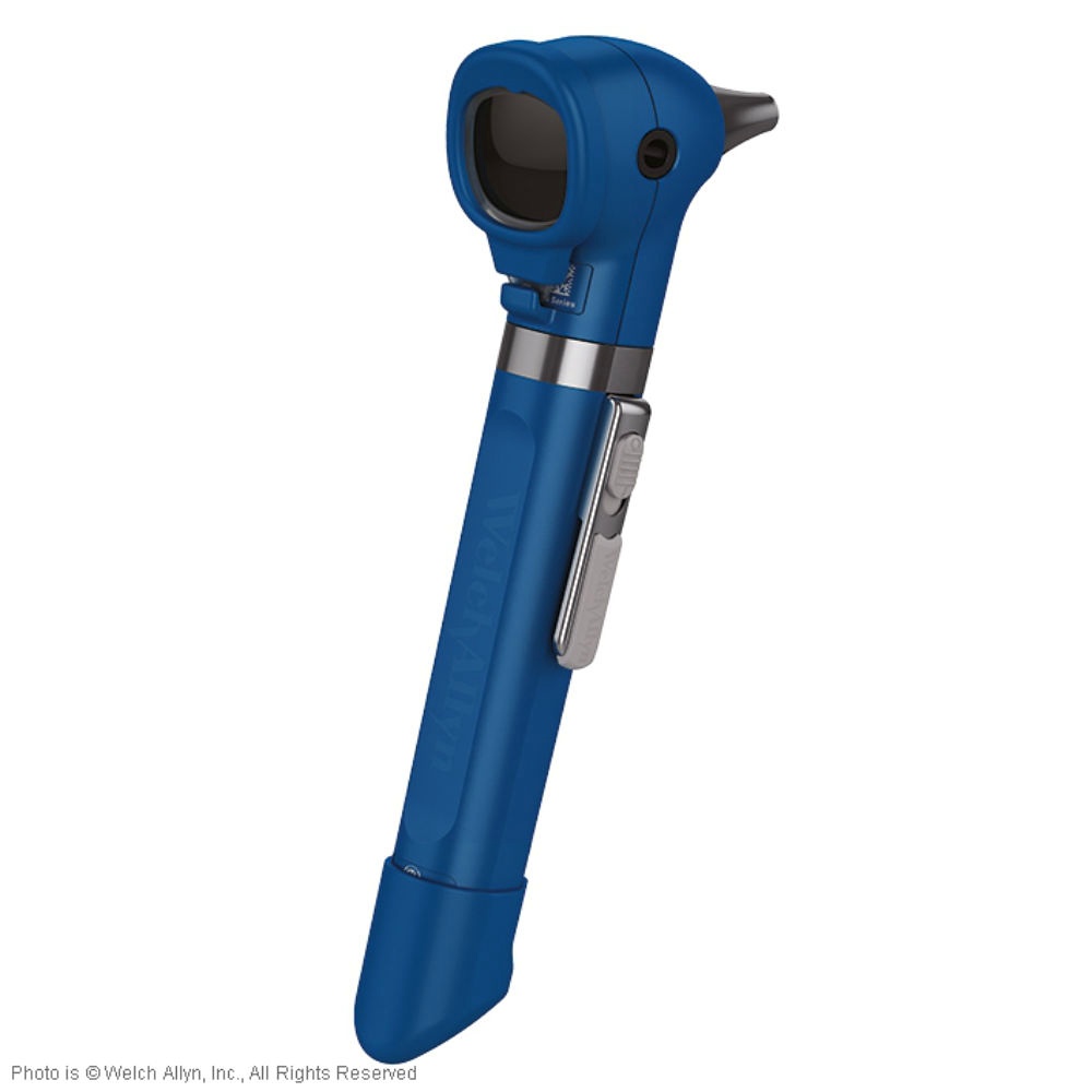 [WLA 22870-BLU] Pocket LED Otoskop 2,5 V royalblau Inkl. Handgriff