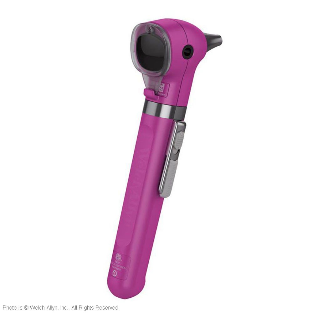 [WLA 22870-PUR] Pocket LED Otoskop 2,5 V opalviolett Inkl. Handgriff
