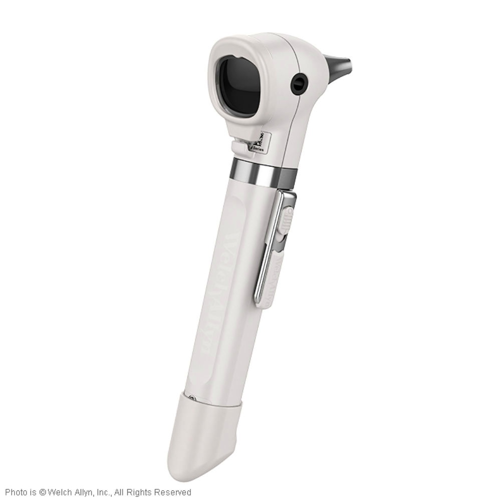 [WLA 22870-WHT] Pocket LED Otoskop 2,5 V perlweiß Inkl. Handgriff