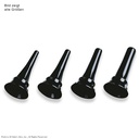 Universal-Ohrtrichter 2,5 mm Wiederverwendbar