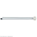 FlexiPort Anschlüsse mit Tri-Purpose Schläuche gleich lang (10 Stck.)