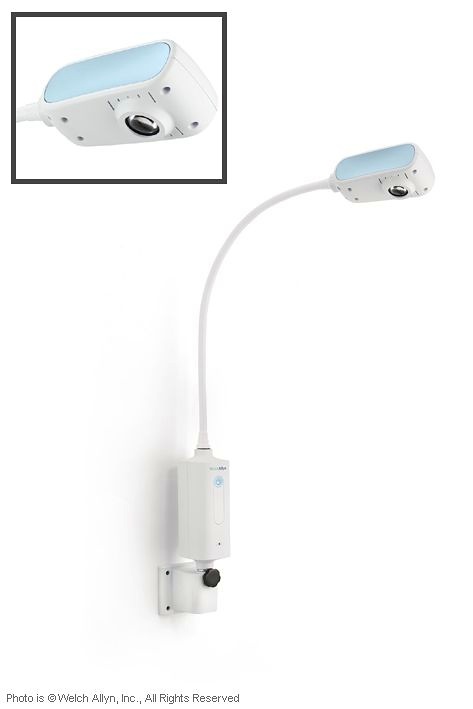 [WLA 44412] GS 300 LED-Untersuchungsleuchte Mit Tisch-/Wandbefestigung
