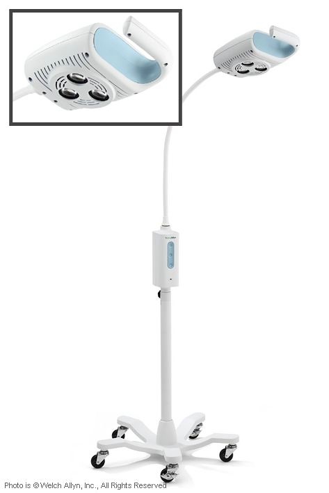 [WLA 44602] GS 600 LED-Untersuchungs- und Behandlungsleuchte mit Rollstativ
