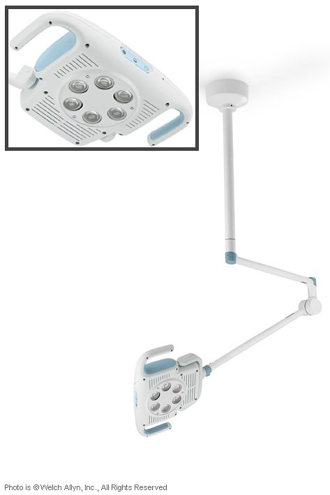 [WLA 44900-C] GS 900 große LED-Behandlungsleuchte Zur Deckenmontage