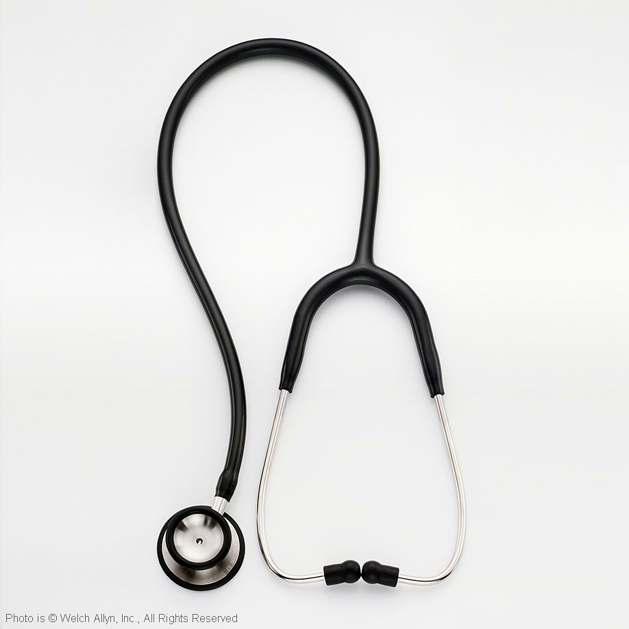 [WLA 5079-135] Professional Stethoskop 71 cm (28'') Schwarz, für Erwachsene