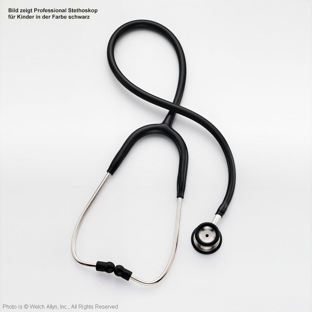 Professional Stethoskop 71 cm (28'') Schwarz, für Kinder