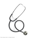 LIGHTWEIGHT Doppelkopfstethoskop Schwarz, für Erwachsene