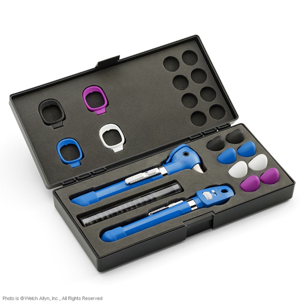 Pocket Plus LED Set royalblau Mit Hartschalenetui