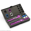 Pocket Plus LED Set opalviolett Mit Hartschalenetui