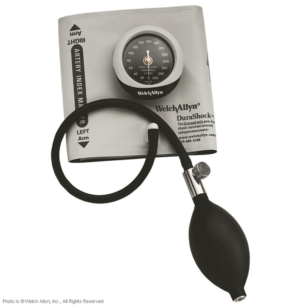 [WLA DS45-12] DuraShock Aneroid Sphygmomanometer DS45 Mit integrierter einteiliger Manschette