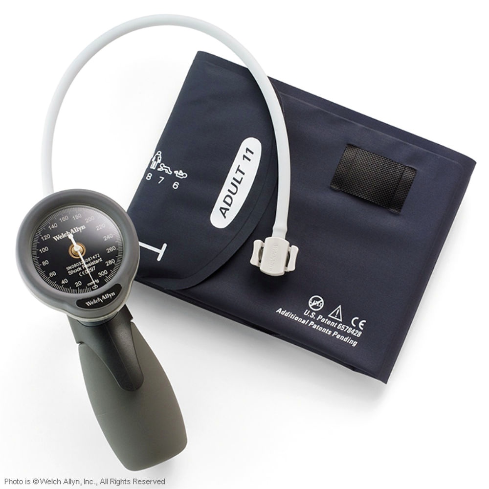 DuraShock Blutdruckmessgerät DS66 Ø 50 mm, verchromt, 1-Schlauch