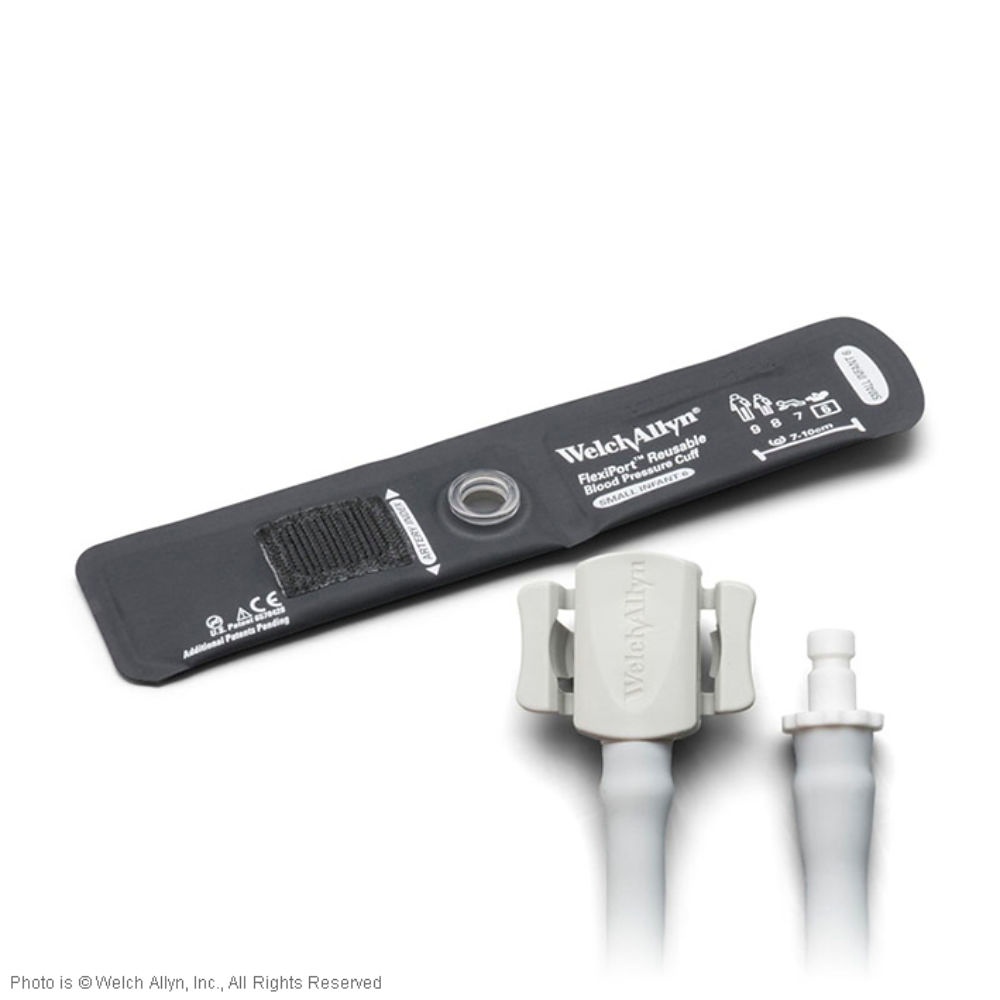 [WLA REUSE-06-1HP] FlexiPort Manschette, wiederverwendbar 1-Schlauch, für Säuglinge, klein