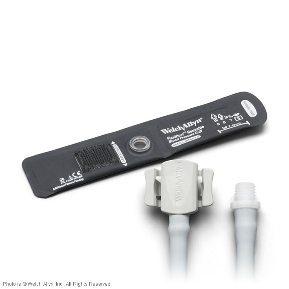 [WLA REUSE-06-1SC] FlexiPort Manschette, wiederverwendbar 1-Schlauch, für Säuglinge, klein